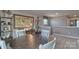 Round table with chairs in an upper-level loft dining area at 3686 Charles Nw St, Conover, NC 28613