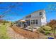 Outdoor patio with built-in grill and fenced yard creates a perfect outdoor living space at 7150 Irongate Dr, Indian Land, SC 29707