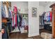 Custom walk-in closet with ample storage space and organization solutions at 7150 Irongate Dr, Indian Land, SC 29707