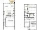 Open concept floor plan showcasing kitchen, living, dining areas on the first floor, with bedrooms upstairs at 113 Quartz Hill Way, Waxhaw, NC 28173