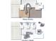 Interior selections showcasing the design options for main home and owners bath at 113 Quartz Hill Way, Waxhaw, NC 28173