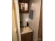 Small bathroom vanity with sink at 135/137 Indian Harbor Trl # E16/17, Mount Gilead, NC 27306
