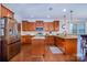Modern kitchen with granite countertops and stainless steel appliances at 14015 Helen Benson Blvd, Davidson, NC 28036