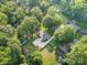 Aerial view of a house and surrounding trees at 2830 Royston Rd, Charlotte, NC 28208
