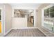 Kitchen breakfast nook with access to the backyard at 2830 Royston Rd, Charlotte, NC 28208