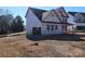 New two-story house under construction with a large front yard at 3215 Player Ct, Salisbury, NC 28144