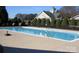 Community swimming pool with ample deck space at 3215 Player Ct, Salisbury, NC 28144