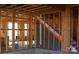 New home construction, stairwell framing and drywall at 3215 Player Ct, Salisbury, NC 28144