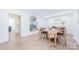 Elegant dining room with a round table and neutral decor at 711 Concord Rd, Davidson, NC 28036