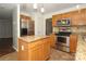 Spacious kitchen with stainless steel appliances and granite countertops at 7225 Sandown Ct # 96, Harrisburg, NC 28075