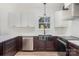 Modern kitchen with white cabinets and subway tile backsplash at 108 Robinson Dr, Cherryville, NC 28021