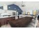 Open-concept living space with a spacious kitchen, dining area, and comfortable seating with modern design and ample space at 108 Robinson Dr, Cherryville, NC 28021