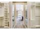 Walk-in closet leading into the main bedroom at 1333 Carlton Ave, Charlotte, NC 28203