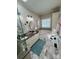 Serene bathroom with a soaking tub, double vanity, and updated fixtures at 1601 Eden Glen Dr, Dallas, NC 28034