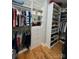 Organized walk-in closet with custom shelving and storage solutions at 1601 Eden Glen Dr, Dallas, NC 28034