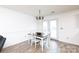 Bright dining room with hardwood floors and french doors at 3071 Brookchase Blvd, Fort Mill, SC 29707