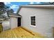 Home exterior showcasing new deck and siding at 409 Jones S Ave, Rock Hill, SC 29730