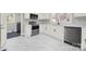 Modern kitchen featuring white cabinets and stainless steel appliances at 409 Jones S Ave, Rock Hill, SC 29730