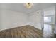 Bright bedroom with hardwood floors and double door closet at 438 Stoneycreek Ln, Rock Hill, SC 29730