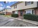 Front view of a townhouse with brick and siding at 438 Stoneycreek Ln, Rock Hill, SC 29730