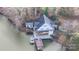 Lakefront A-frame home with private dock and boat slips at 5212 Bay Rd, Rock Hill, SC 29732