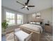 Bright bedroom with large windows and stylish decor at 604 Impala Dr, Albemarle, NC 28001