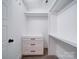 Spacious closet with built-in shelves and drawers at 604 Impala Dr, Albemarle, NC 28001