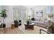 Bright and airy living room with large windows at 1123 Evergreen View Ln # 63, Charlotte, NC 28212