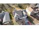 Aerial view of house and neighborhood at 11519 Laurel View Dr, Charlotte, NC 28273