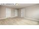Spacious bedroom with multiple closets and neutral color palette at 193 Asmodean Ln, Troutman, NC 28166