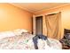 Basic bedroom featuring an open doorway and basic furniture at 2485 Nc Highway 109 S Hwy, Mount Gilead, NC 27306