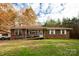 A charming one-story brick home featuring a well-maintained front yard and a convenient wheelchair ramp at 2485 Nc Highway 109 S Hwy, Mount Gilead, NC 27306