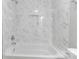 Bathroom with marble tile shower and bathtub at 307 E Old Highway 74 None, Monroe, NC 28112