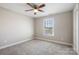 Spacious bedroom with ceiling fan and neutral walls at 3939 Newhall Dr, Hickory, NC 28601