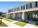 Row of townhomes with covered porches and stone accents at 3939 Newhall Dr, Hickory, NC 28601