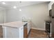 Modern kitchen with stainless steel appliances and granite countertops at 3939 Newhall Dr, Hickory, NC 28601