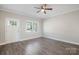 Living room with hardwood floors and exterior access at 3939 Newhall Dr, Hickory, NC 28601