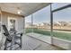 Relaxing screened porch overlooking backyard at 40196 Crooked Stick Dr, Lancaster, SC 29720