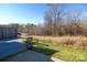 Private back deck overlooking a wooded area at 730 Hidden Creek Cir, Salisbury, NC 28147