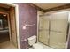 Bathroom with toilet and shower at 730 Hidden Creek Cir, Salisbury, NC 28147
