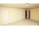 Bedroom with carpet, double closets and access to bathroom at 730 Hidden Creek Cir, Salisbury, NC 28147