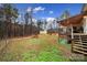 Spacious backyard with detached workshop and deck at 1055 Cedar Hills Ln, Lancaster, SC 29720