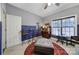 Bedroom with bunk bed, dresser, and window at 1055 Cedar Hills Ln, Lancaster, SC 29720