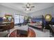 Bedroom with bunk bed, daybed, and antique furniture at 1055 Cedar Hills Ln, Lancaster, SC 29720