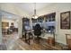 Home office with a large window and built-in desk at 1055 Cedar Hills Ln, Lancaster, SC 29720