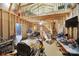Workshop interior with seating area and tools at 1055 Cedar Hills Ln, Lancaster, SC 29720