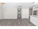 Long hallway with neutral walls and wood-look flooring at 1166 Hoyle St, Rock Hill, SC 29732