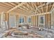 Interior under construction, showing framing, windows, and ductwork at 1166 Hoyle St, Rock Hill, SC 29732