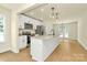 Beautiful kitchen with stainless steel appliances and a large island at 1323 Christopher Cir, Rock Hill, SC 29730