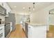 Bright kitchen featuring a spacious island and stainless steel appliances at 1323 Christopher Cir, Rock Hill, SC 29730